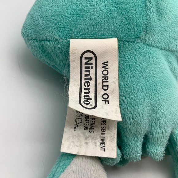 World of Nintendo Splatoon Cartoon Game Squid 8.5" Small Squid Plush - Picture 10 of 14